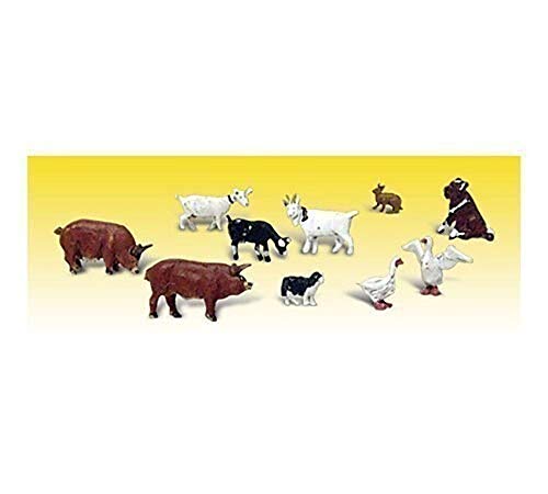 Woodland Scenics N Barnyard Animals WOOA2202