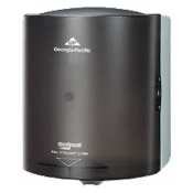 Georgia-Pacific Consumer Products 58204 SofPull Centerpull Towel Dispenser, Smoke