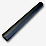 Fine Extruded Graphite Rod, 0.75" OD x 12" L, Each