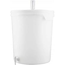 8 Gallon Fermenting Bucket, Lid & Air Lock Beer Wine Beer home Home brew machine beer Home beer Beer machine Home beer brewing supplies Home brewing supplies beer