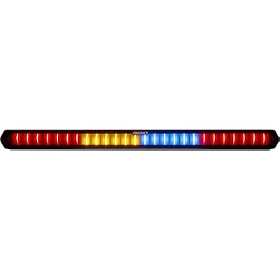 Rigid Industries - 901801 Chase Rear Facing, 27 Mode, 5 Color LED Light Bar 28-inch, Tube Mount 28 inches
