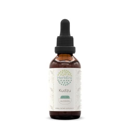 Kudzu A60 Alcohol Herbal Extract Tincture, Super-Concentrated Kudzu Pueraria Lobata Dried Berry 2 fl oz