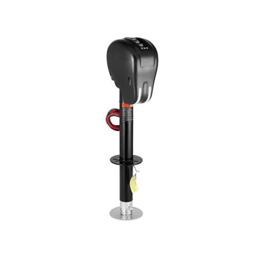 3500 Lbs Electric Trailer Jack 9.5-26.3inch Lift With 2-Way Connector And Memory Function For RV Campers Use
