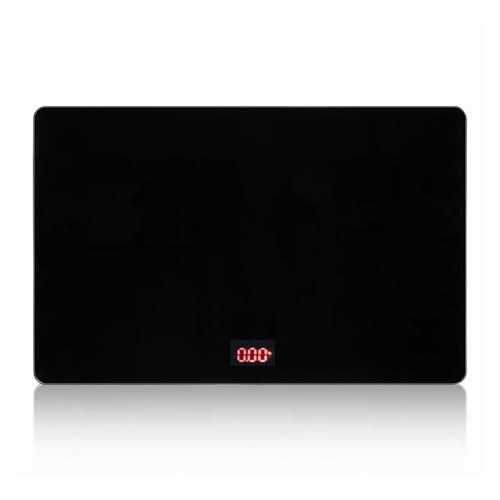 Helsevesen Medium-Large Breed Veterinary Scale, Dog Scale 10g Accuracy, Red LED, 32 x 20 inch Tempered Glass Platform with Anti Slip Sticker,Digital Pet Scales PS-220L