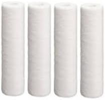 CFS 4 Pack Polypropylene Sediment Depth Water Filter Cartridges Compatible with Neo-Pure MB-25098-05 Models Whole House Replacement Filter Cartridge 5 Micron 9 7/8" Cartridge