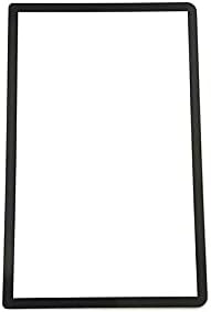Replacement Black White Top Screen Frame Faceplate Cover LCD Screen Protector for JUNENTER New 3DS Plastic Black