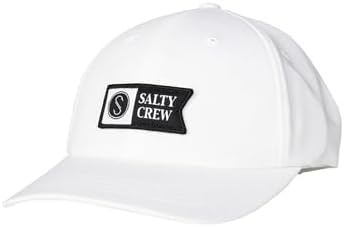 Salty Crew Womans Alpha Tech Hat White OS