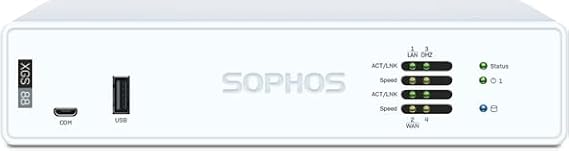 Sophos XGS 88 (Gen2) Network Security Appliance (XG88ZZ00ZZPCUS) | 4 x 2.5 GE Ports | Advanced Threat Protection, SD-WAN, Secure VPN, Centralized Management (Hardware Only)