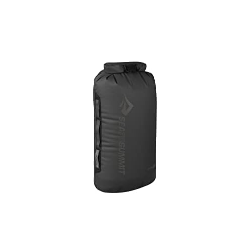 Sea to Summit Big River Dry Bag, Heavy-Duty Dry Storage, 20 Liter, Jet Black