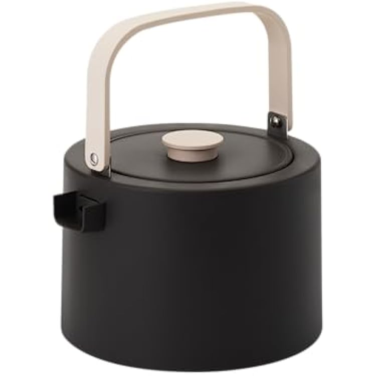 Dr.HOWS Goyo Electric Kettle Elegant and Stylish Design Teapot with Auto Shut-Off to Quickly Boil Water for Tea, Coffee STONE GRAY