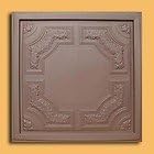 24"x24" Caracas Ceiling Tiles - PVC for Drop-in or Glue-up/Nail up Ceiling (Brown)