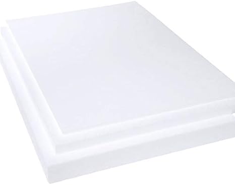 Polystyrene foam board, 23.6 x 17.7 x 0.8 inches 600 x 450 x 20 mm, 10 sheets, normal hardness