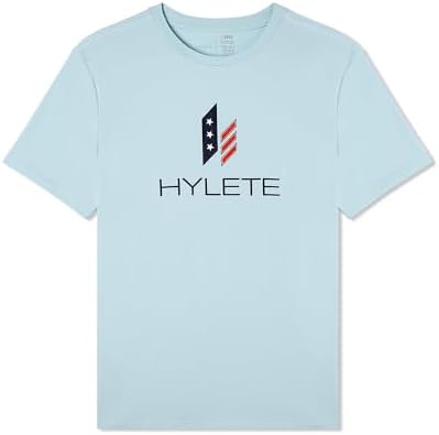 HYLETE Stacked Nation HY-Blend Crew Tee