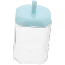 Cotton Swab Pad Dispenser Box Lid Makeup Removal Holder Cotton Balls Storage for Office Home