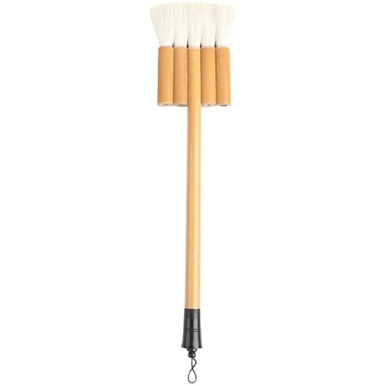 Goat Hair Hake Brush Art Brushes Professional Drawing Art Supplies Artist Art Supplies Watercolor Paint for Water Adults, 5 Tube