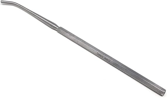 Premium Quality Seeker Mall Probe with Bent Ends Blunt Tips for Students Lab Technicians to do Dissection  in Hexagonal Handles No-Slip Grip (Seeker Mall Probe - 1 Pcs)