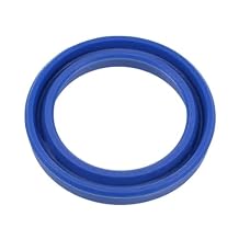 Seal Washer 2Pcs ID 33 35 36 38mm UN Polyurethane (PU) Hydraulic Oil Seal Cylinder Piston Sealing Ring Gasket Hardware Fittings(35X55X12 (2Pcs))