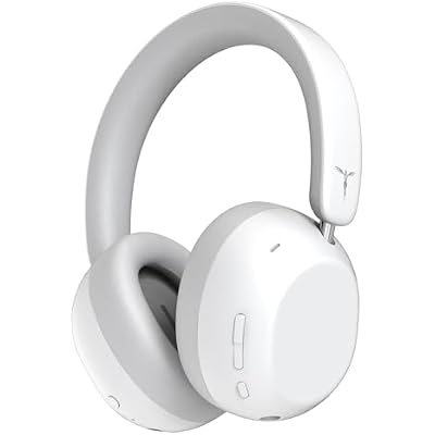 Rita Bluetooth Headphones Wireless & Wired Connectable Active Noise Canceling Gaming Headset with Independent Acoustic Chamber, LDAC High-Resolution HiFi Over-Ear Earphone Up to 92h Playback
