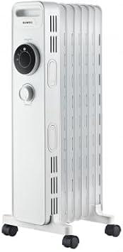 Kumtel KUM-1220S 7 Slices White Radiator