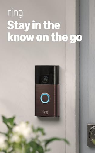 Ring Battery Doorbell, Solar, Head-to-Toe Video, Live View with Two-Way Talk, and Motion Detection & Alerts (2024 release), Satin Nickel