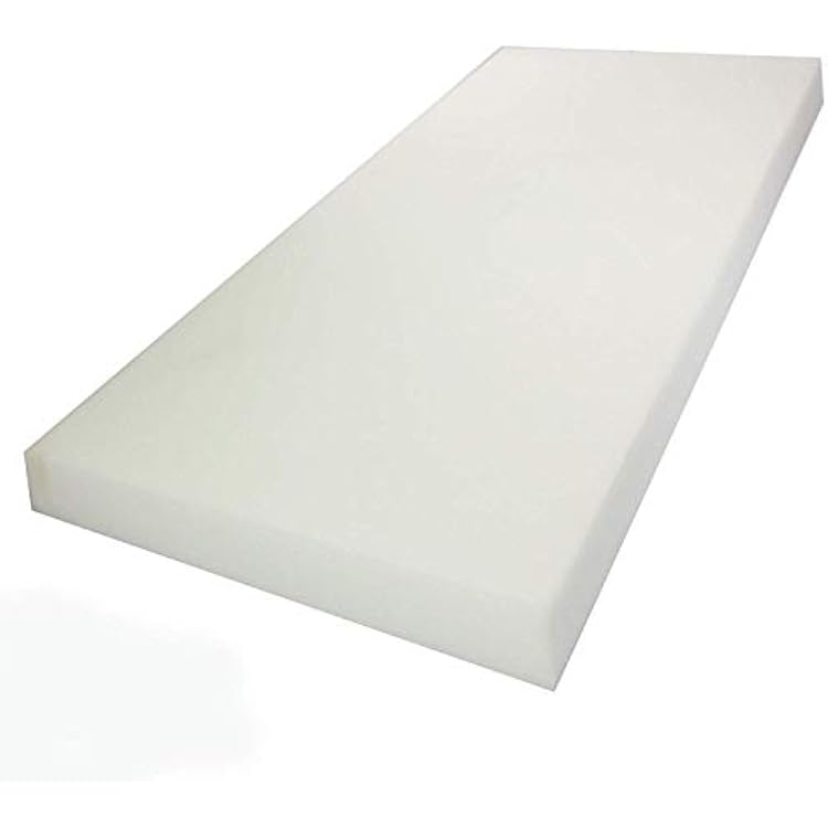 Mybecca 4 X 30 X 72 Upholstery Foam Cushion High Density Seat Replacement, Upholstery Sheet, Foam Padding