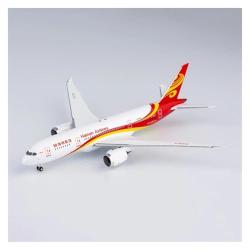Decorated Airplane Models 1400 for Hainan Airlines Boeing B787-8 Die-cast Alloy Aircraft Model Commemorative Gifts