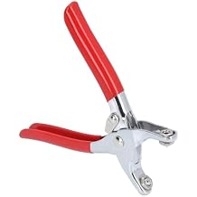 Multifunctional Badminton Accessory Tool Angled Jaw Spring Mechanism for Efficient Grommet Pressing and Removal Durability Badminton Rackets Stringing Grommet Pliers