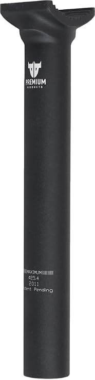 Premium Stealth Seatpost 25.4mm Black