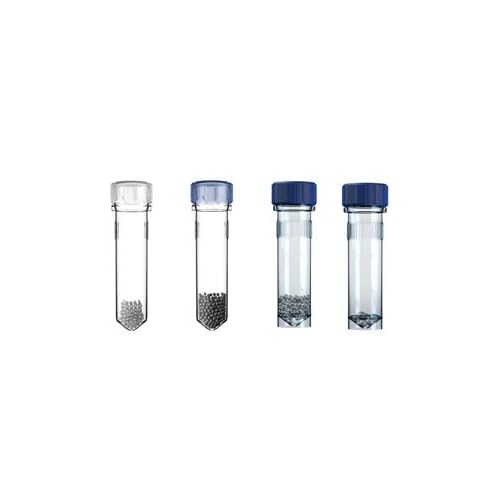 HOMEGENIZER Bead Tubes, 2.0mL Skirted Screw Cap Tubes, 2.8mm Ceramic Beads, 50pkg.