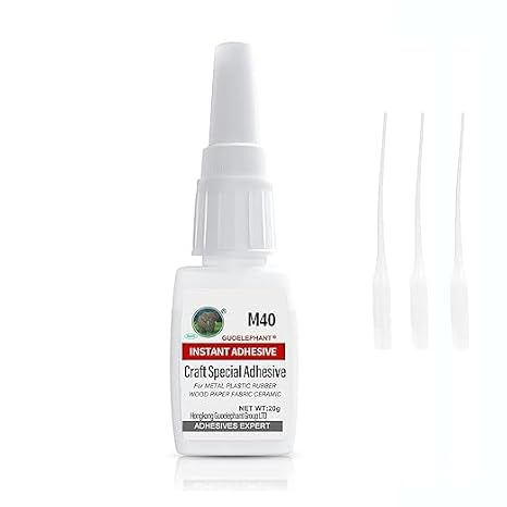 Art Precision Craft Glue, Glue for Model, Instantly Strong Adhesive for bonding Metal, Plastic, Rubber, Wood, DIY Craft, Model, Miniatures, Scrapbooking, Card Making, Photo, Toy, Decor, Crystal