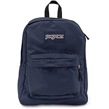 JanSport SuperBreak One Backpack Navy - Durable, Lightweight Bag with 1 Main Compartment, Front Utility Pocket with Built-in Organizer - Premium Backpack