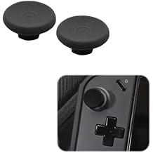 Thumbstick Caps Compatible with Legion Go PLA 3D Printed, Anti-Slip Texture, Precision Fit for Gaming Controller Black