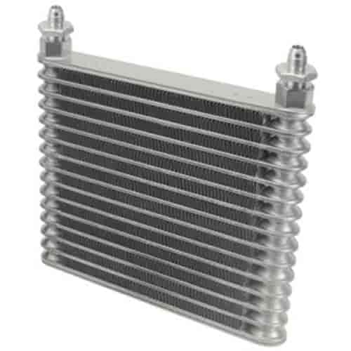 Hughes Performance HP8238 Transmission Oil Cooler Assembly Stacked Plate Style 1