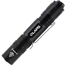 LA Police Gear LAPG F2 700 Lumen Multi-Output Tactical Flashlight, Compact LED Flashlight, USB Rechargeable Flashlight