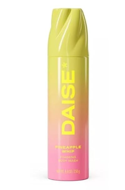 DAISE Foaming Body Wash, Pineapple Scent, 8.8 Oz, 1 Pack