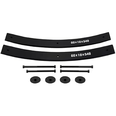 Supreme Suspensions - 1.5-2 Rear Add-A-Leaf Lift Kit for Nissan TitanFrontierXterra and Suzuki Equator Heavy-Duty 21.5 Short AAL Springs with Vibration Poly Isolator Pads