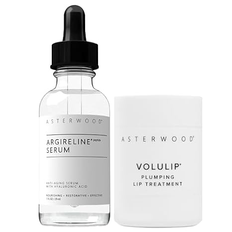 Asterwood Argireline Peptide Serum 1 oz + Lip Treatment