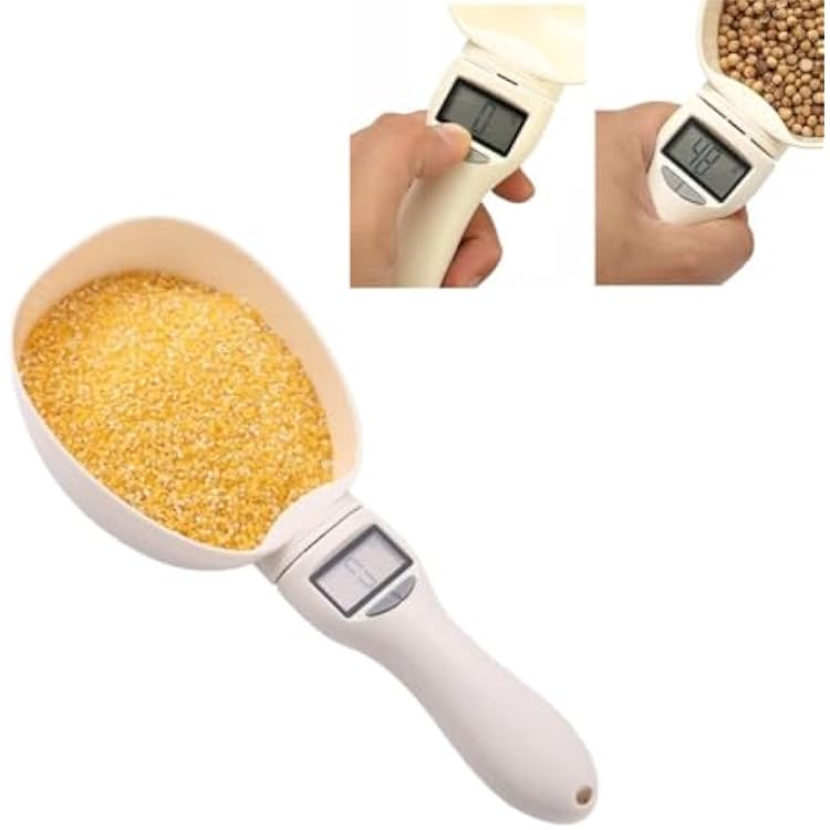 Electronic Measuring Spoon with Conversion, Digital Measuring Cup Scale, Food Measuring Scoop Scale, Multi-functional Spoon with Adjustable Scale, Coffee Spoon Scale 800g0.1g, Lcd Display 1pc