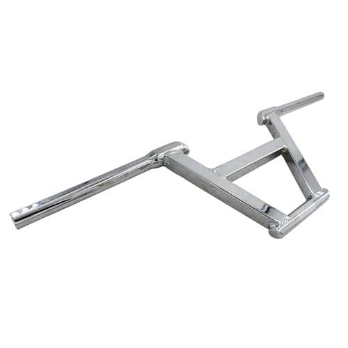Steel Handlebar 710mm22.2mm Square Tube for BMX Chrome