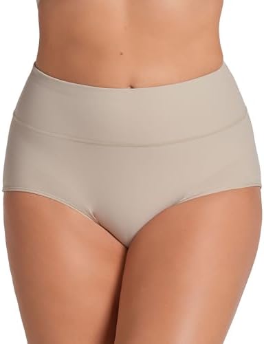 Leonisa Slimming High Waisted Compression Panties - Tummy Control Underwear for Women