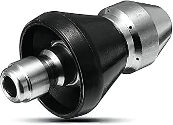 Sewer Jetter Nozzle for Pressure Washer Drain Cleaning Jetter 3/8 Inch | Pressure Washer Drain Cleaning Jetter 3/8 Inch 5000 PSI Orifice 6.5