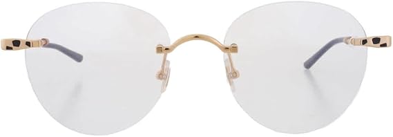Cartier Eyewear Custom CT0309O-001 Panthere Rimless Sunglasses