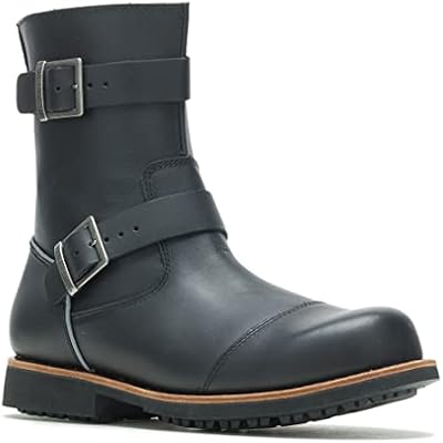 Harley-Davidson Mens Barkston Black Engineer Motorcycle Boots D96241