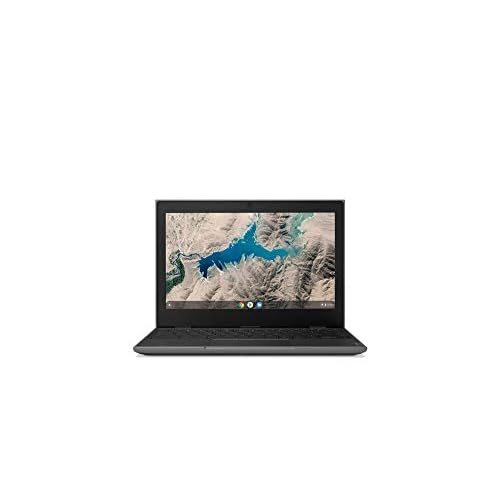 Lenovo 100E Chromebook 2ND Gen 81QB000AUS Laptop Computer, 11.6 HD 1366 X 768 Display, MediaTek MT8173C Processor, 4GB RAM, 16GB eMMC TLC SSD, Powervr GX6250, Chrome OS, Black