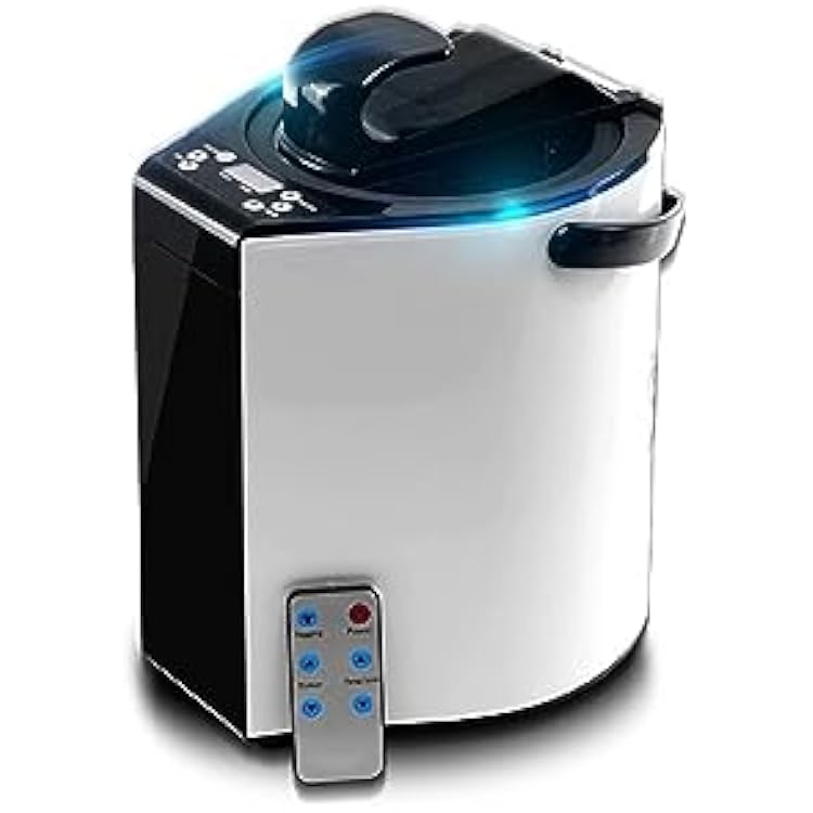 Steam Generator,Steam Shower, Home Steam Sauna Bath Box Home Steam Box, Sauna Room Steam Machine Fumigation Machine Steam Pot 3.5L Capacity,for Suitable Space Heating(Capacity Steamer 2L)
