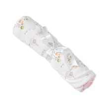 kissy kissy Baby Girls Noah's Print Blanket, Pink, One Size