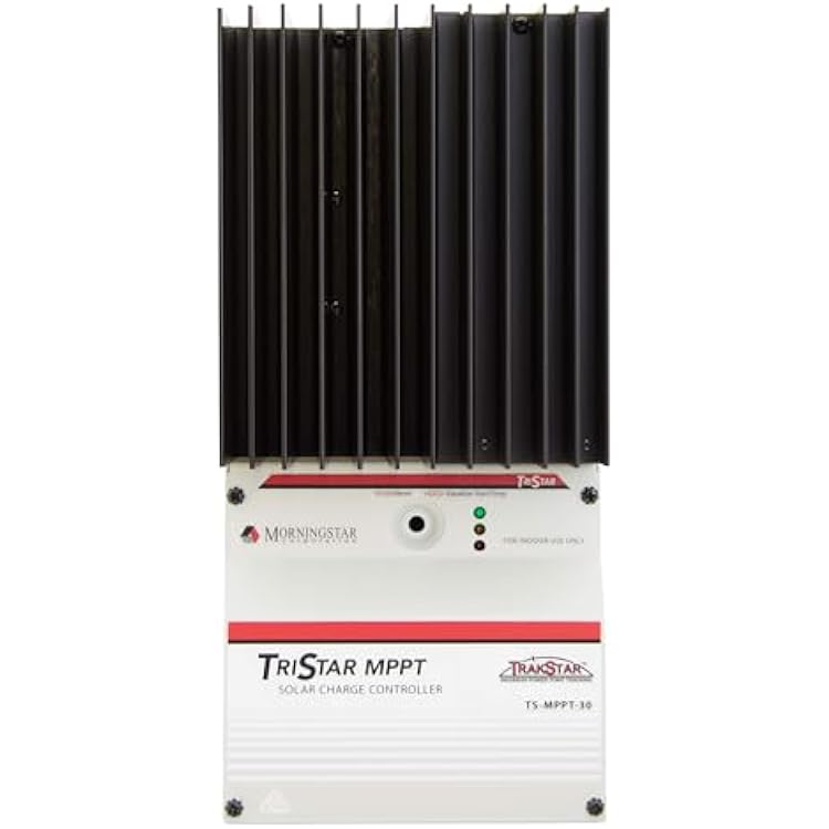 Morningstar TriStar 30A MPPT Solar Charge Controller TS-MPPT-30 - Solar Panel Regulator for 12243648V LALi Batteries, 99% Efficiency, FCC Compliant, DataComms, 5 Yr. WTY, Designed in USA