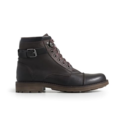 VELEZ Top Grain Leather Boots For Men - Handmade Lace-Up Shoes - Mens Vintage Ankle Boot - Age Look Sole - Casual Dress Fashion Business Travel Work Shoe