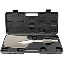 Square Clay Spade Scoop Shovel Chisel Bit 17.3x5.3in Demolition Hammer Shovel with Storage Box