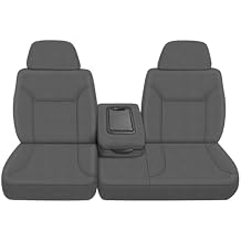 SAPUBK Front Seat Covers Replace for 1995-2000 Chevy Silverado/Suburban/Tahoe and GMC Sierra/Yukon 60/40 Split Seat with Console, Premium Neoprene with Composite Soft Foam Lining Seat Cover